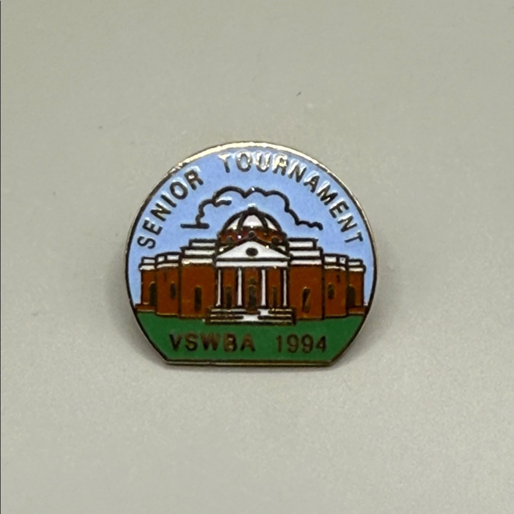 Vintage 1994 VSWBA Louisiana Senior Tournament Collectors Pin